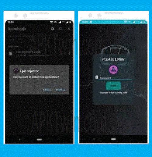 Screenshots of Epic Game Injector APK
